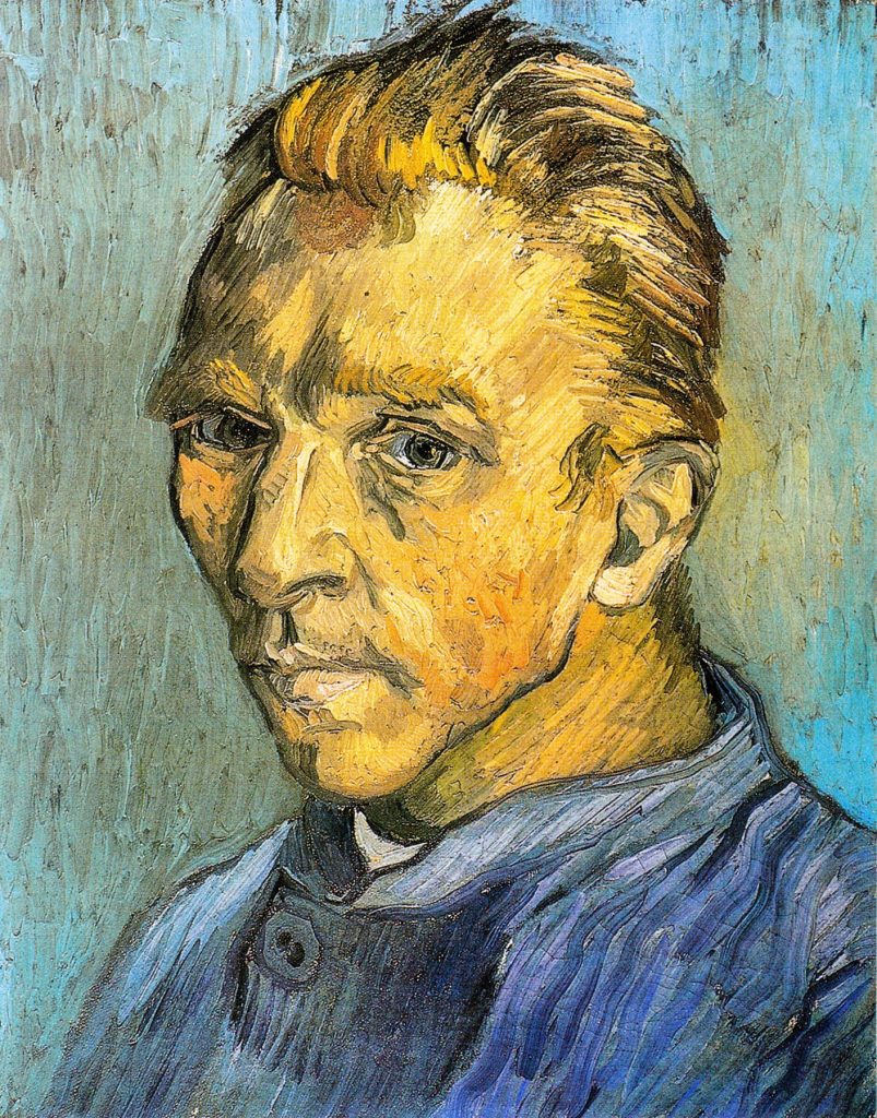Van Gog Autoportret bez brade