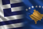 Grčka, Kosovo, zastava, zastave