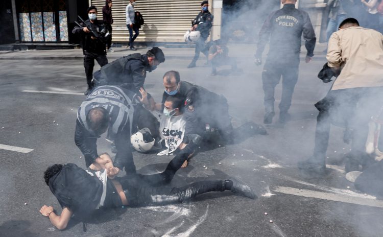 Turska, Istanbul, protest, policija