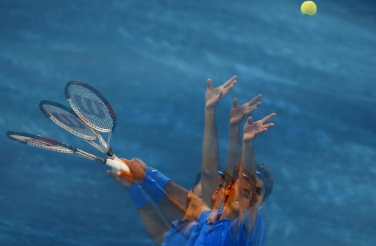Rodžer Federer Madrid 2012. plava šljaka