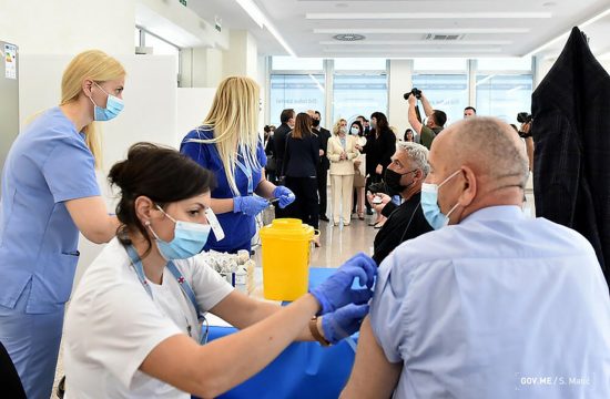 Crna Gora vakcinacija