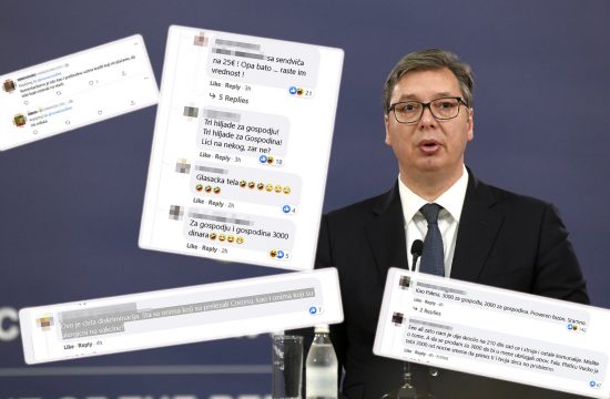 Aleksandar Vučić, novac za vakcinaciju komentari