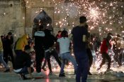 Jerusalim Palestina sukob policija neredi