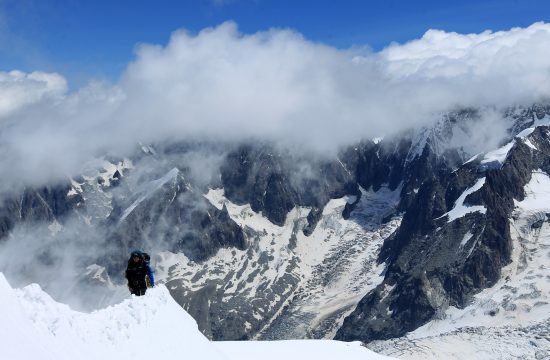 Francuski Alpi lavina