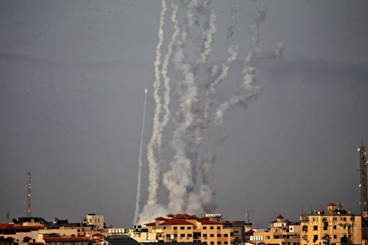 Gaza, Izrael rakete