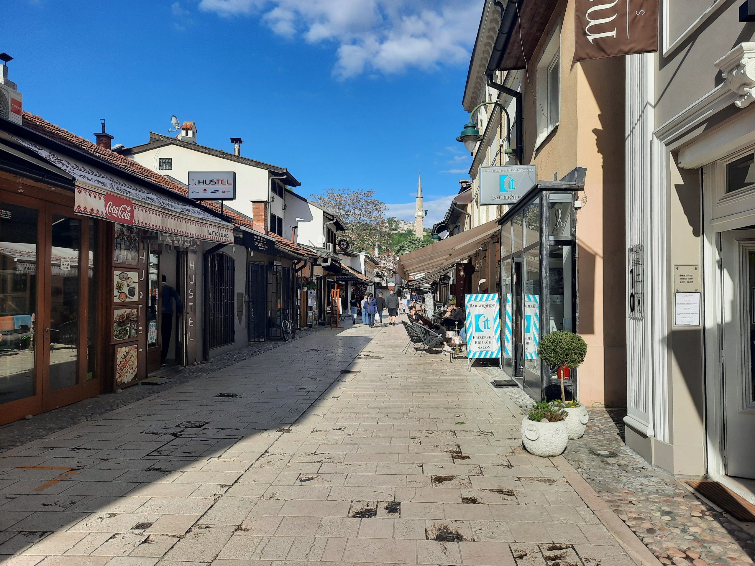 Sarajevo, Baščaršija, Dino Merlin prodavnica