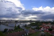 Novi Sad oblaci panorama