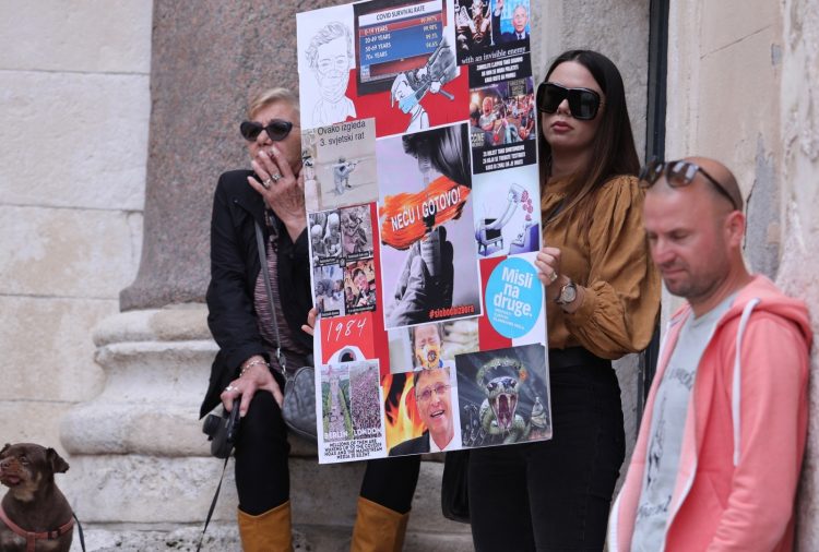 Hrvatska Split Svetski protest za slobodu