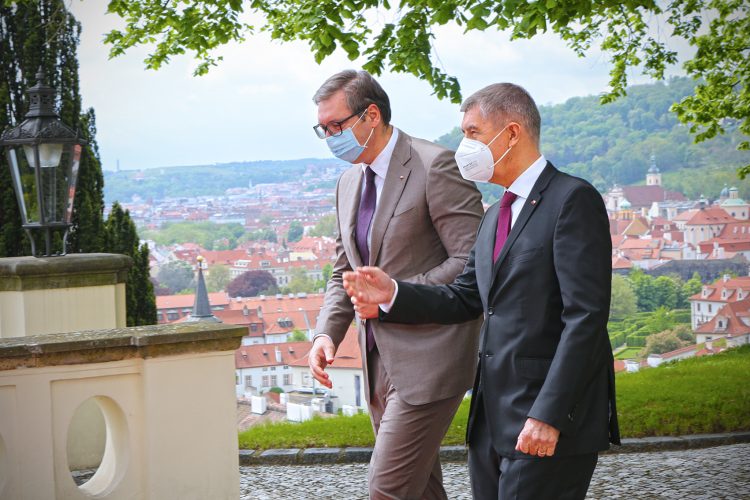 Aleksandar Vučić i Andrej Babiš