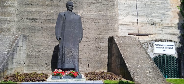 Užice 25.05.2021. Tito, Dan mladosti, Titov rođendan, rodjendan, spomenik, Jospi Broz Tito