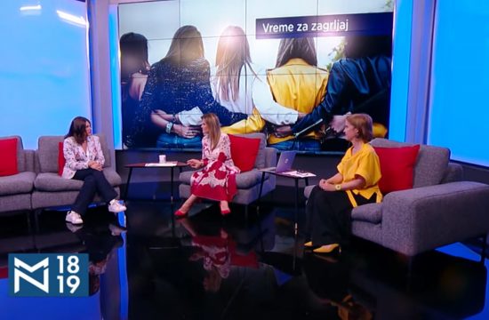 Maja Lalić, Milana Rikanović, Mikser festiva, emisija Među nama, Medju nama