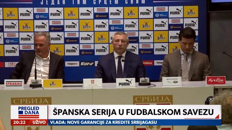 Fudbal, Igra prestola u FSS, prilog, emisija Pregled dana