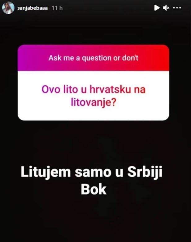 Sanja Beba Knežević instagram hrvatska