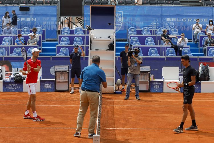 Novak Đoković Serbia Opena Federiko Korija