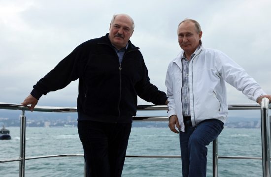 Aleksandar Lukašenko i Vladimir Putin