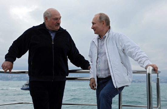 Aleksandar Lukašenko i Vladimir Putin