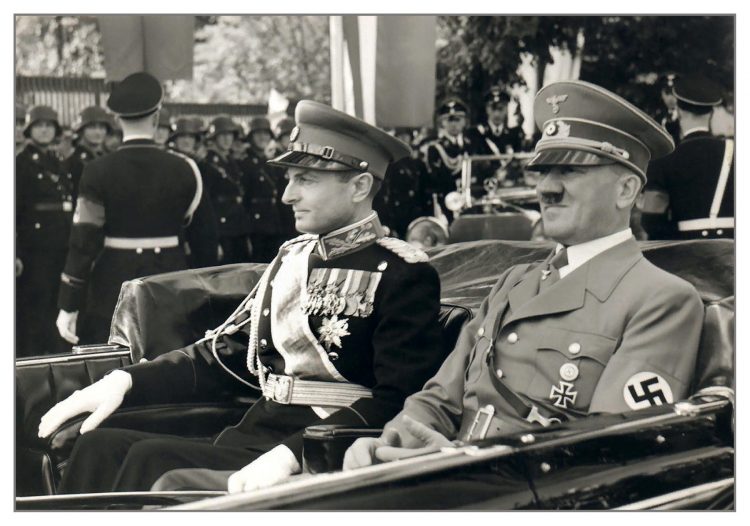 Pavle Karađorđević, Adolf Hitler