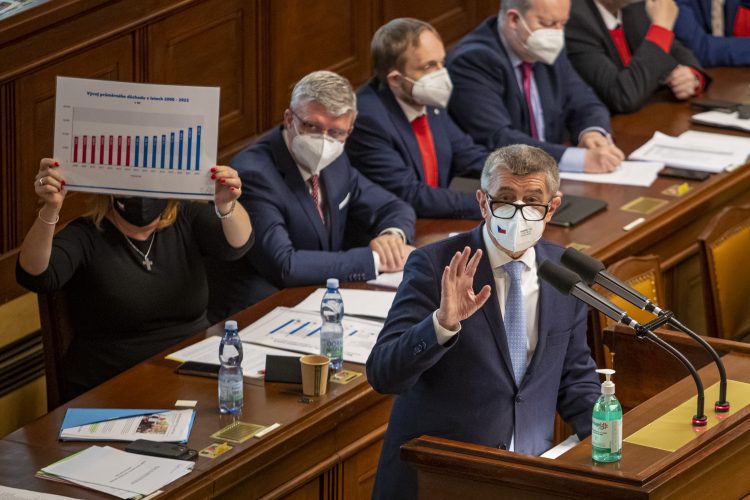 Andrej Babiš, Češka, parlament, glasanje