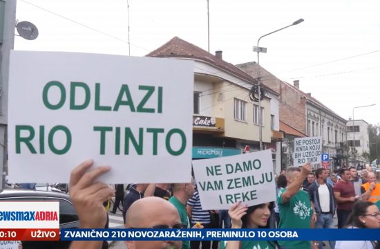 Rio Tinto, demokratski o Rio Tintu na referendumu, prilog, emisija Pregled dana