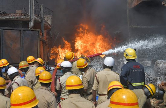 Indija, požar