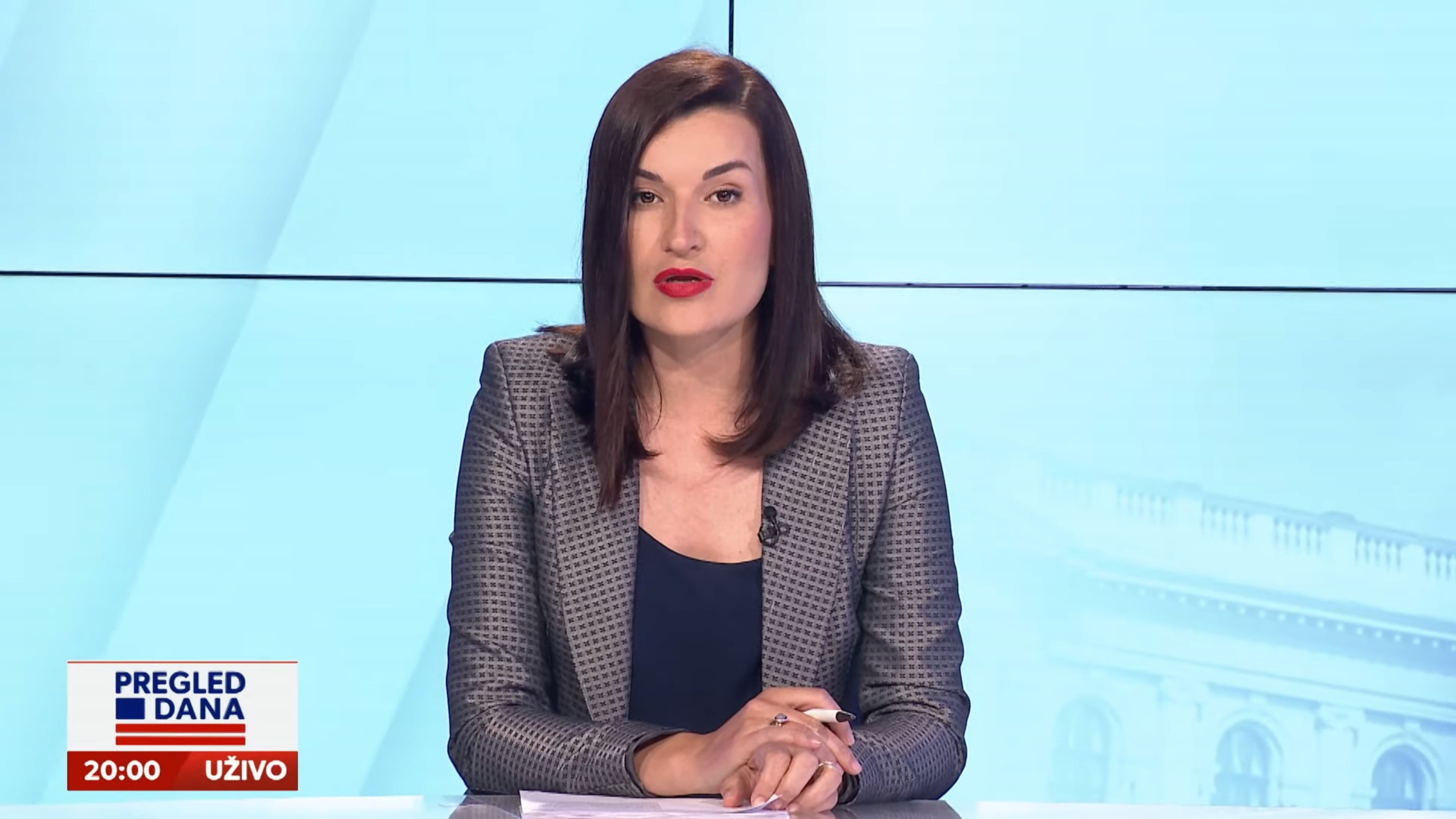 Jelena Obućina, emisija Pregled dana