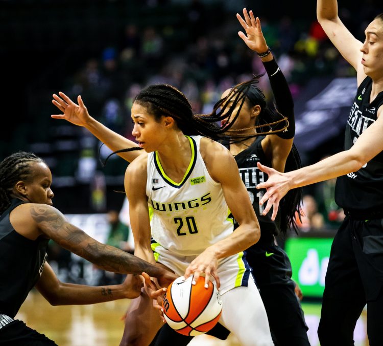 WNBA Wings Storm Basketball