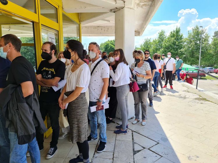 Vranje gradjani Severna Makedonija vakcinacija vakcina