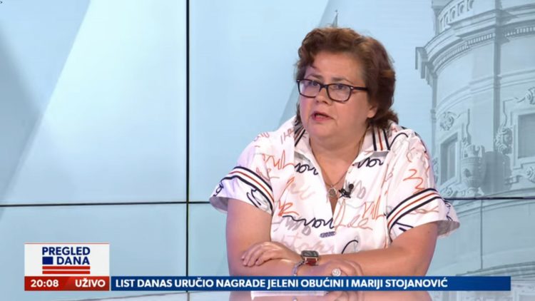 Lidija Komlen Nikolić, gost, emisija Pregled dana