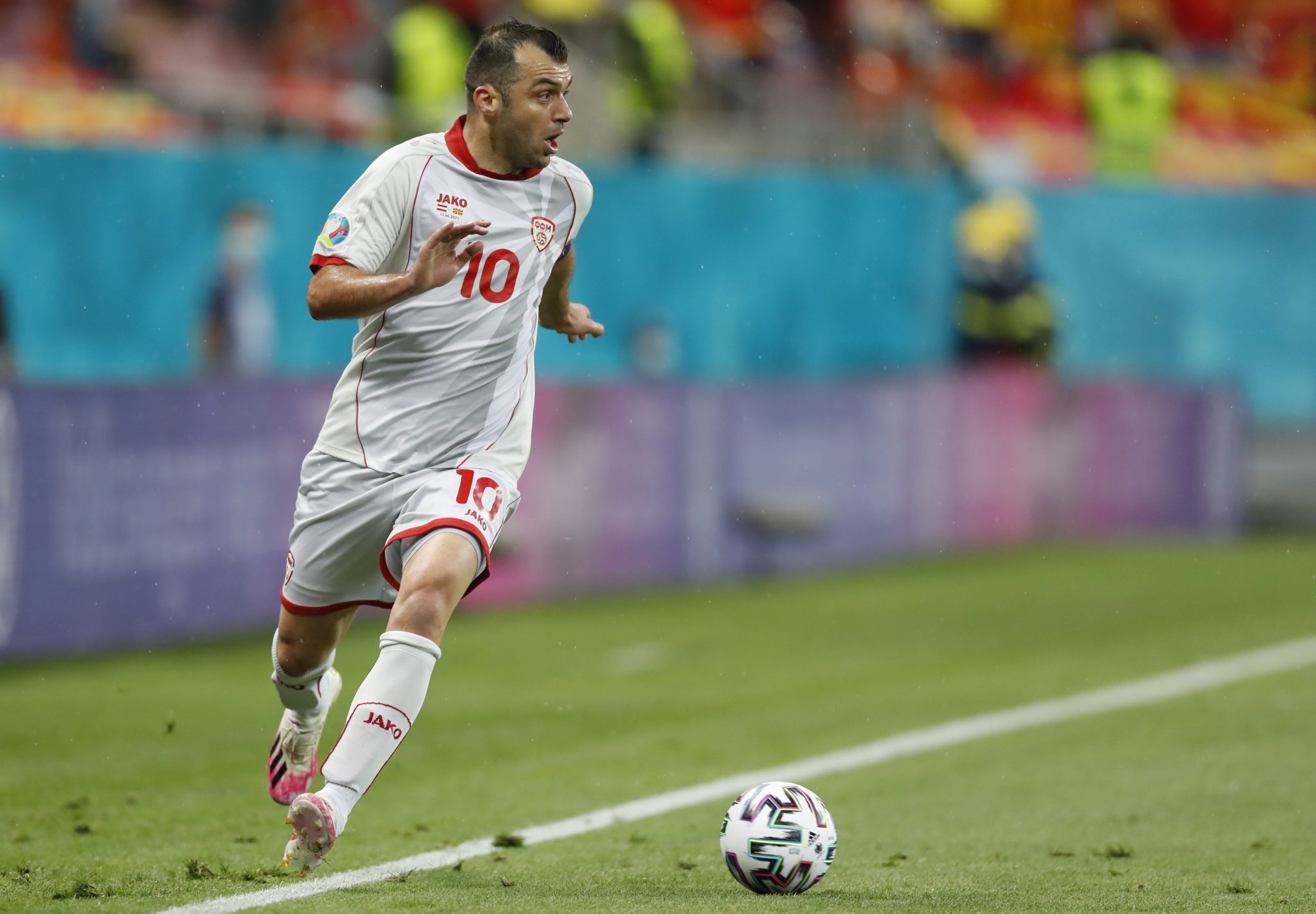  Goran Pandev mencetak gol untuk Makedonia Utara di Euro 2020, menjadikannya pencetak gol tertua dalam sejarah turnamen.