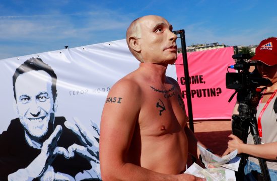 Ženeva samit protest Navaljni