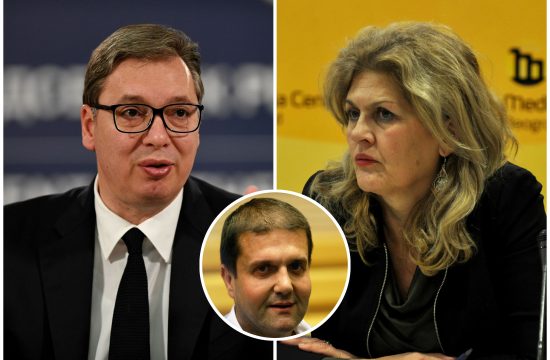 Aleksandar Vučić, Radmila Dragičević Dičić, Darko Šarić,