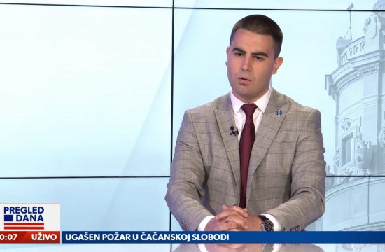 Vlade Radulović, vojni komentator, gost, emisija Pregled dana
