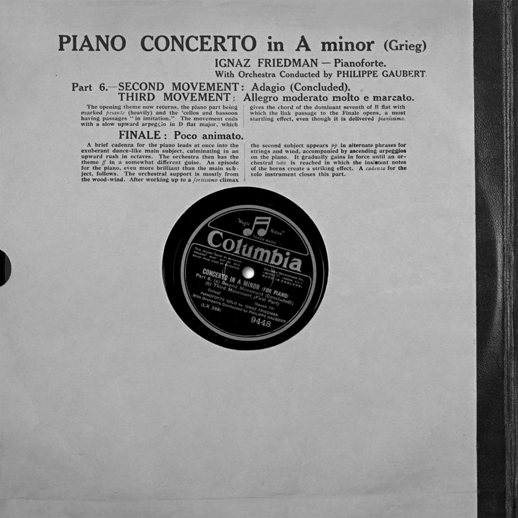Kolekcija gramofonskih ploca Pavla Beljanskog Muzicki intermeco Spomen zbirka Pavla Beljanskog