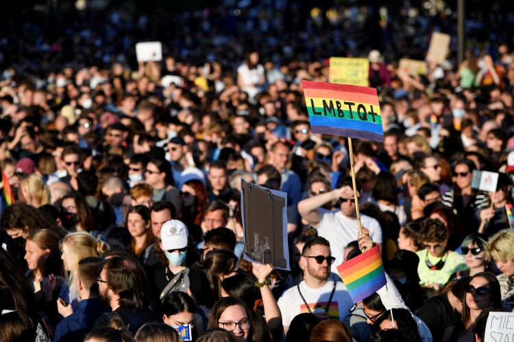 Madjarska Budimpesta protest LGBT