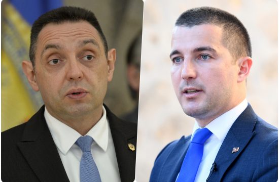 Aleksandar Vulin i Aleksa Becic