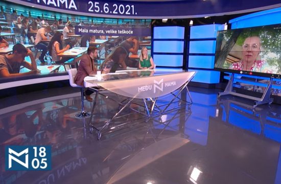 Gordana Plemić, Jasna Janković, mala matura, emisija Među nama, Medju nama