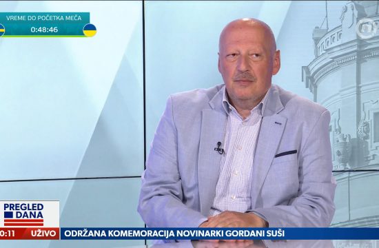 Stojan Drčelić, gost, emisija Pregled dana