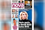 Dnevne novine Nova, dnevni list Nova, drugi broj, naslovna strana