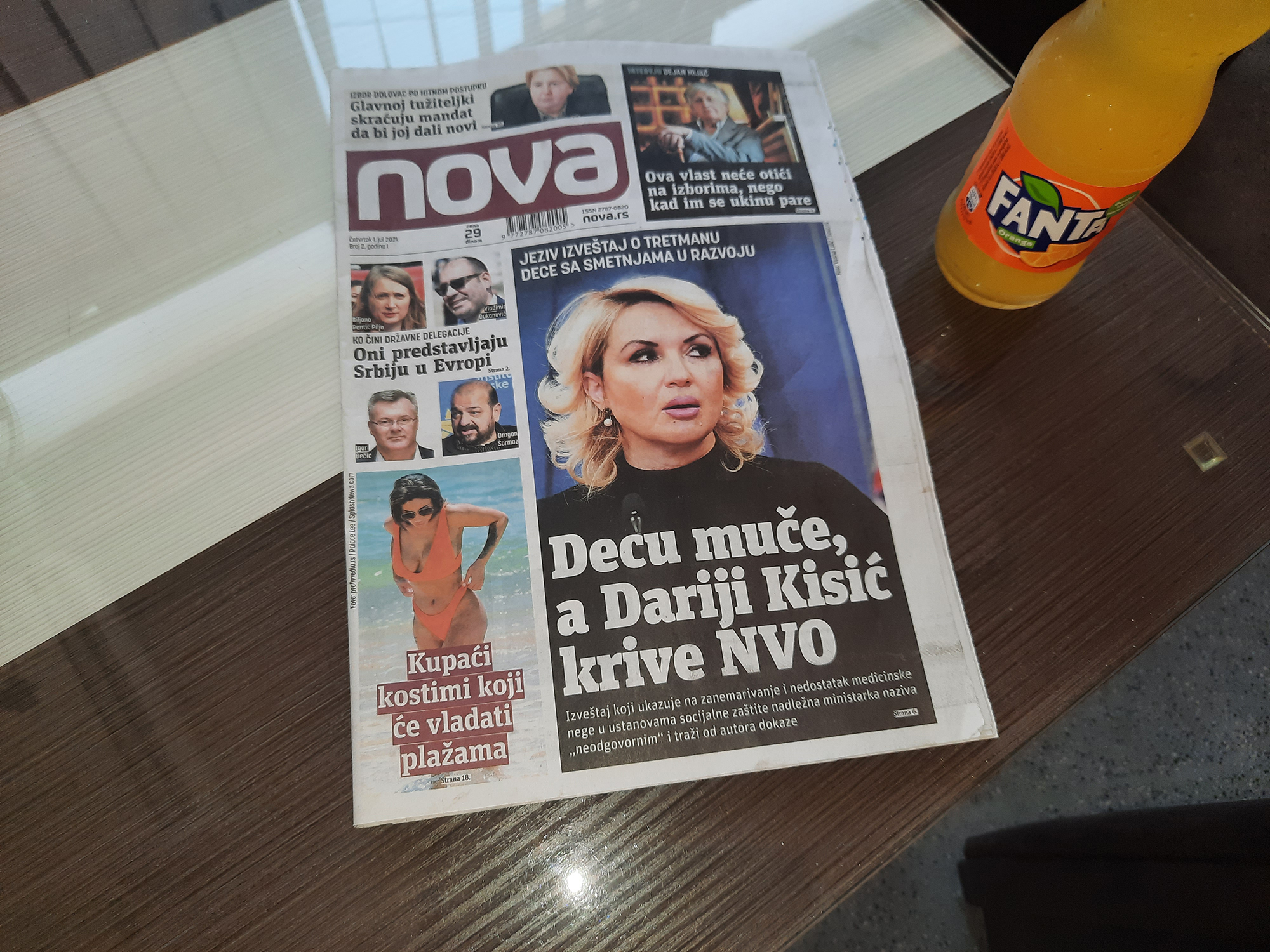 Cacak karavan podela novina Nova