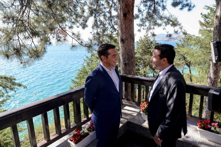 Aleksis Cipras i Zoran Zaev