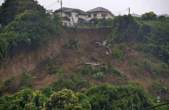 Japan, klizište, nevreme, kiša