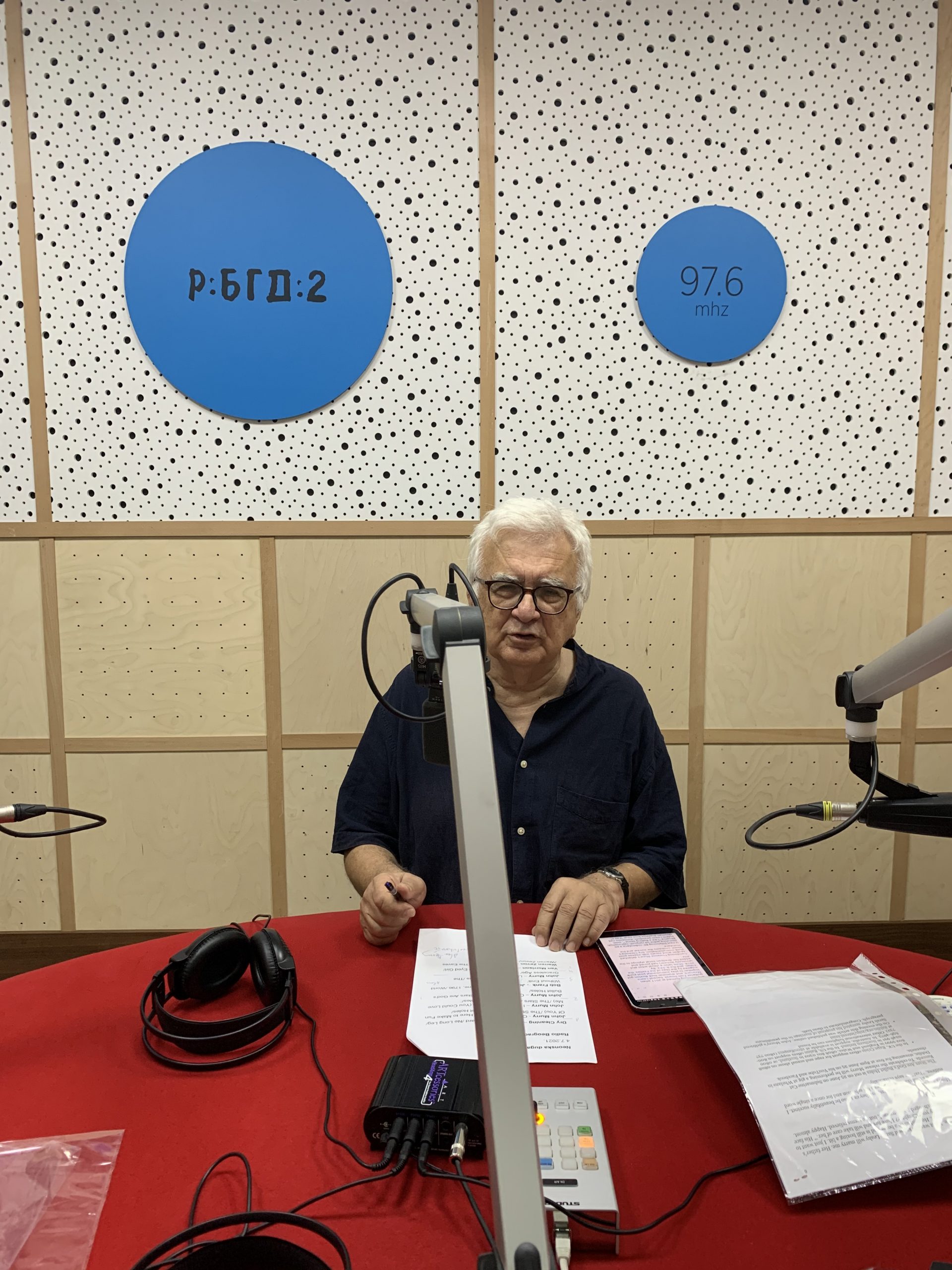Žikica Simić, radio emisija Leto u gradu