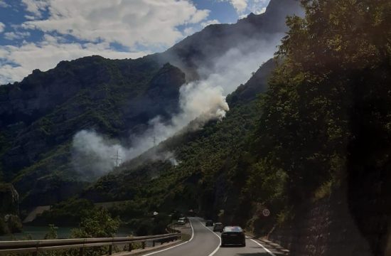 Jablanica, požar