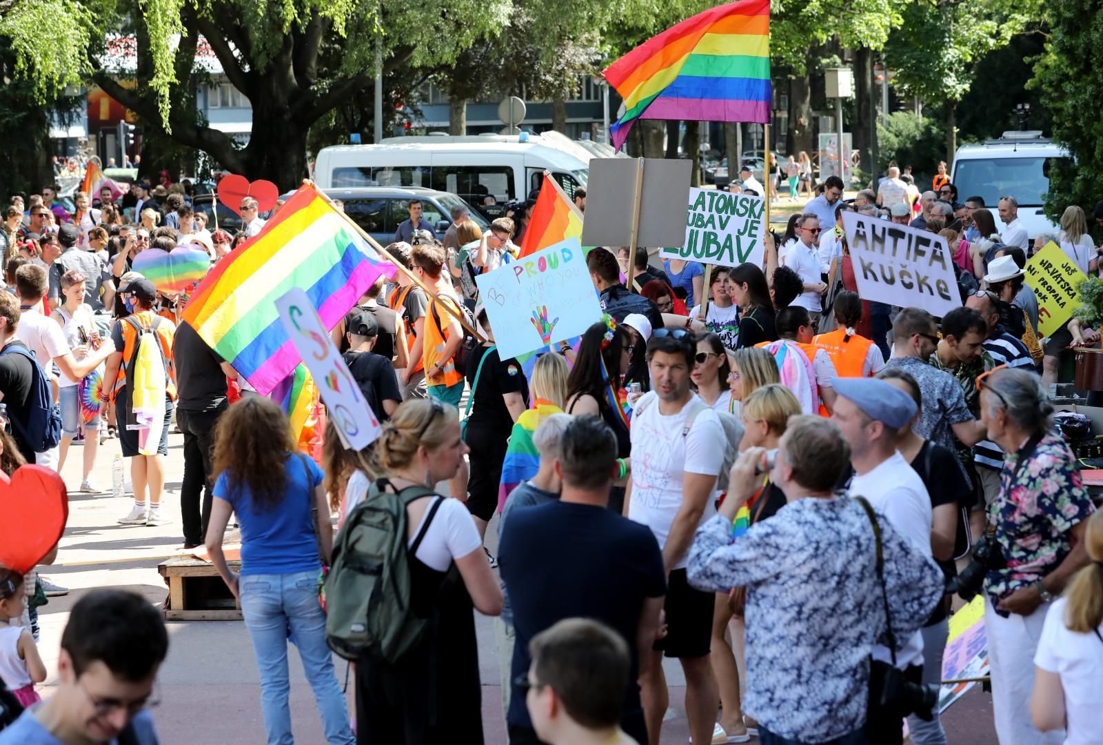 Zagreb, parada ponosa, prajd, lgbt