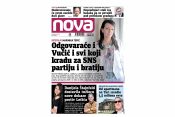Naslovna strana novine Nova br 5