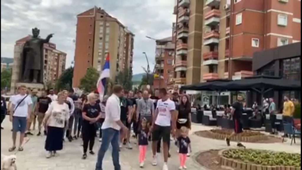 Protestna setnja Kosovska Mitrovica