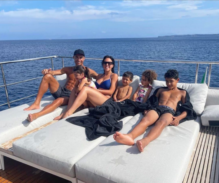 Kristijano Ronaldo, Georgina Rodrigez i deca
