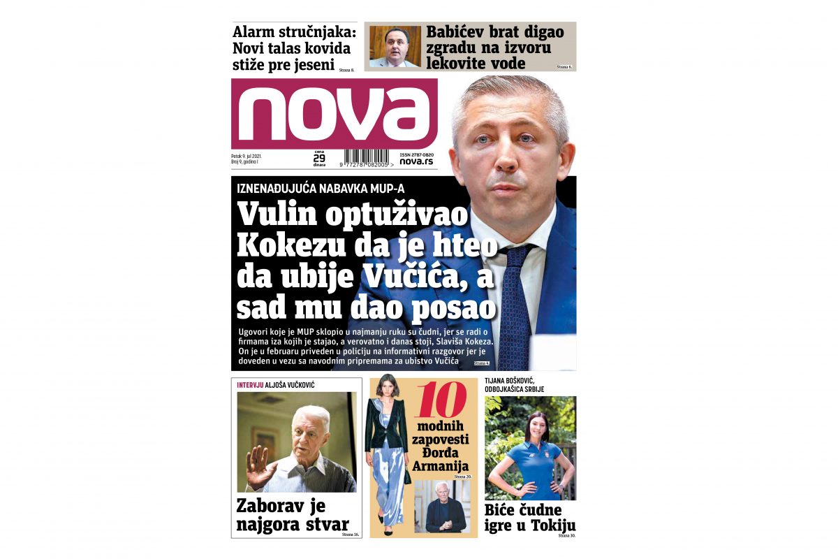 Novi Broj Novina "Nova" Danas Na Kioscima