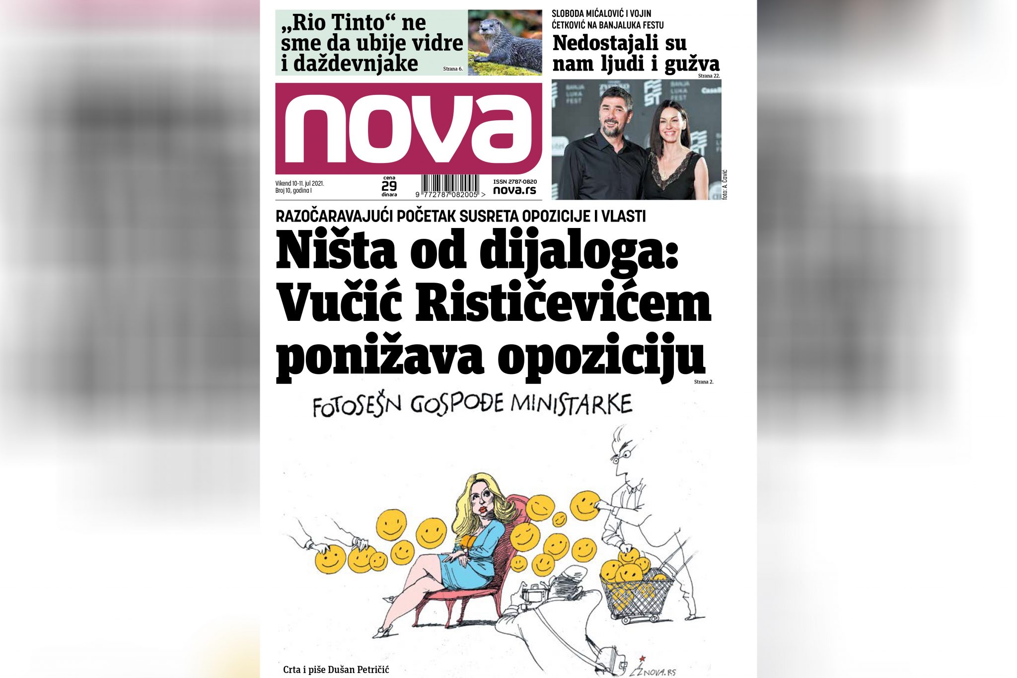 Vikend Izdanje Novina "Nova" Danas Na Kioscima