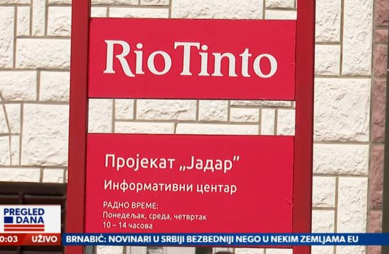 Rio Tinto, Da li Rio Tinto sprema projekat Jadar 2, prilog, emisija Pregled dana